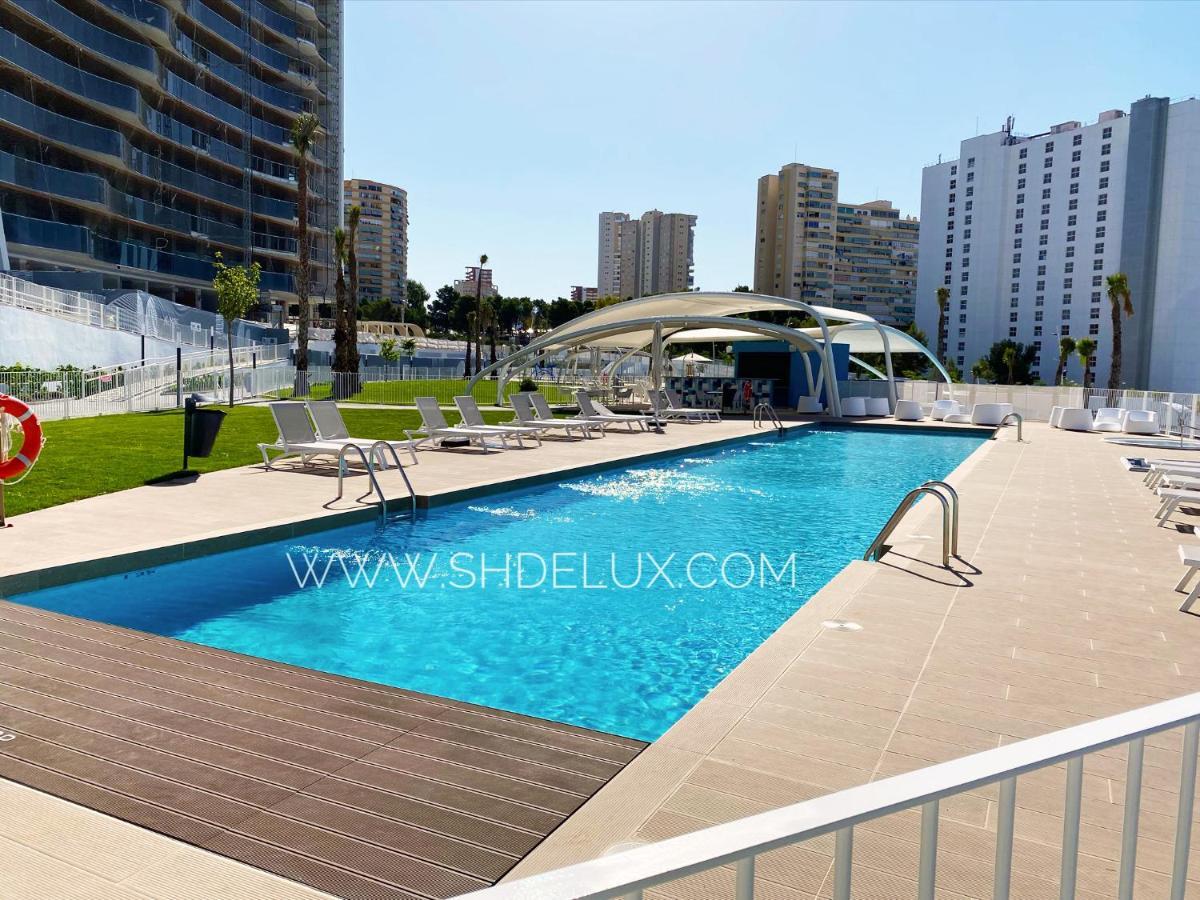 Sunset Waves Apartment By Sunny Holidays Delux Benidorm Extérieur photo